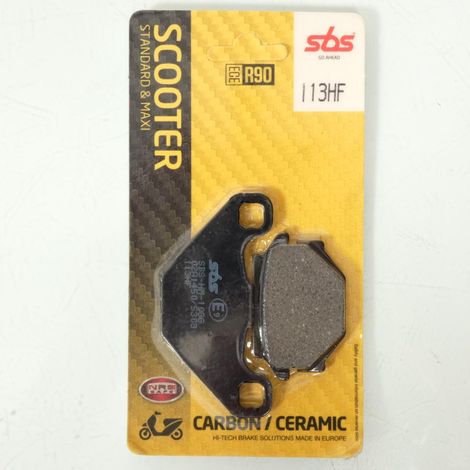 Plaquette de frein SBS pour Scooter Malaguti 50 F10 1993 113HF (1/2)