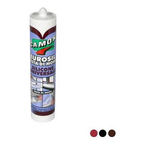 SIGILLANTE SILICONICO ACETICO EUROSIL Misura: 280 ml - Testa di Moro