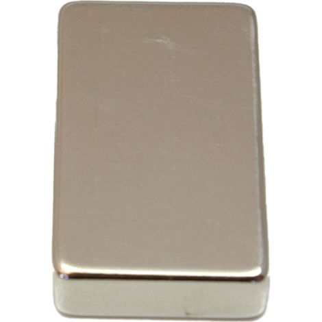 Neodym-Magnetblock IM30 Nickel 40 x 20 x 10 mm