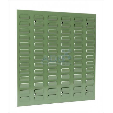 ADB Schlitzplatte senkrecht, 493x456mm, RAL 6011 Lochwand Werkzeugwand Werkstatt (1/5)