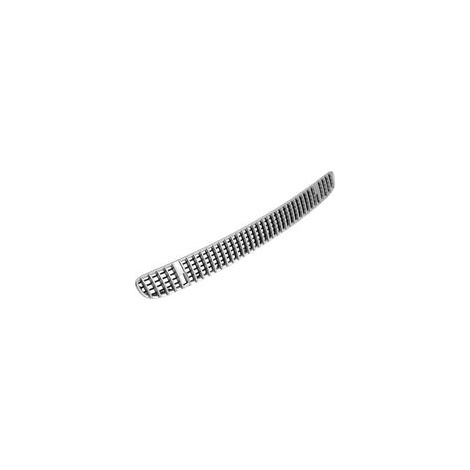 Griglia di ventilazione centrale del cofano, presa d'aria 51137075324 51137075312 per BMW Serie 3 E46 2002-2005 Argento (Silver)-Crezuo