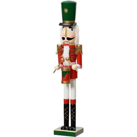 kaemingk KAEMINGK - Schiaccianoci natalizio in legno 50cm Cod. 707789