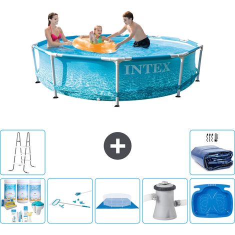 Intex Piscine Tubulaire Ronde - 305x76 cm - 8-pièces  S20366 (1/5)