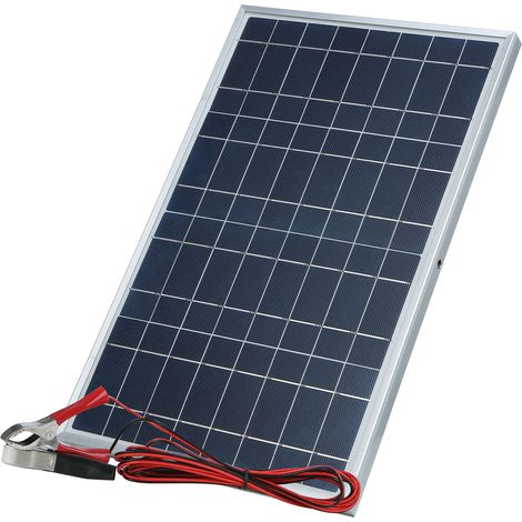 Panneau Solaire de Charge 10W PET IP65 Imperméable Nomade pour Caméra de Sécurité Surveillance Extérieure Poulailler (1/4)
