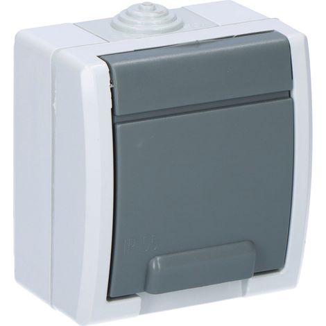 Base individual, montaje en superficie, IP55, gris, AQUANT (1/3)