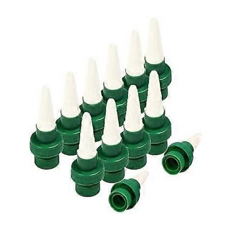 Kit d'irrigation goutte à goutte, 12 piquets d'arrosage automatique, système d'arrosage automatique pour plantes, fleurs et arrosage goutte à goutte en céramique pour une utilisation intérieure et ext (1/5)