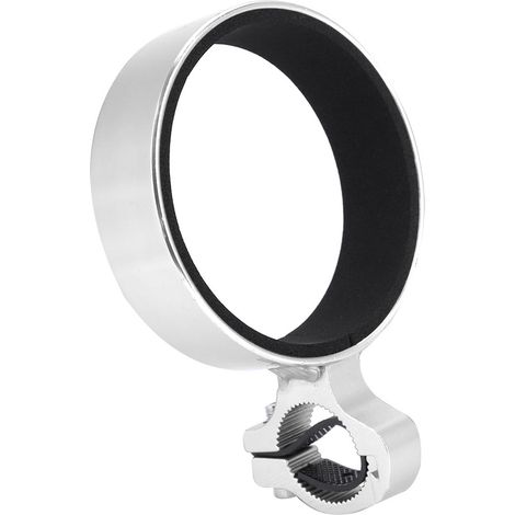 Support-gourde vélo aluminium pour boissons chaudes, accessoire cycliste argenté (1/5)
