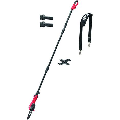 Élagueuse à batterie 20V – Portée 3 m – Tête pivotante 8 positions – Système de tension SDS – Lubrification automatique – Skil