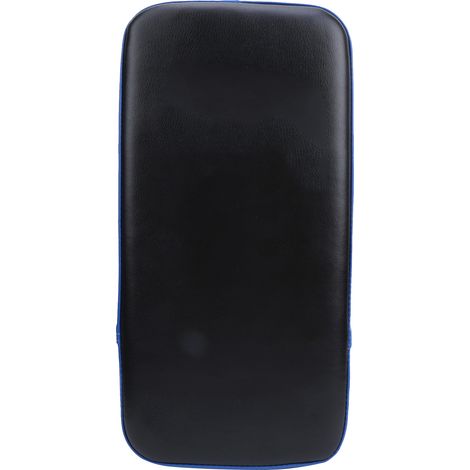 Paire de coussins de frappe boxe kickboxing entraînement combat cible pieds résistant aux chocs bouclier noir bleu (1/5)