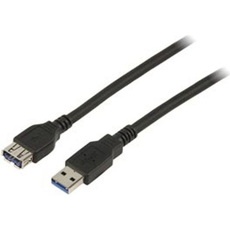 exertis Connect Rallonge USB 3.0 type A / A noire - 5,0 m (532472)