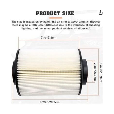 1240434 1240482 7081566 5813299 5437936 RZR800 Applicable au filtre à air Polaris (1/4)