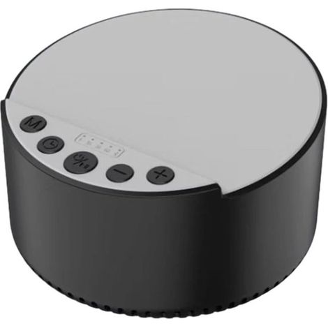 Enceinte sans fil 15 W avec station de charge, support pour téléphone , fonction bruit blanc pour favoriser le sommeil - Noir (1/5)