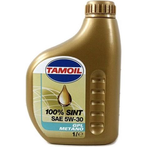 Olio motore 100 sint tamoil gpl 5w30 lt 1