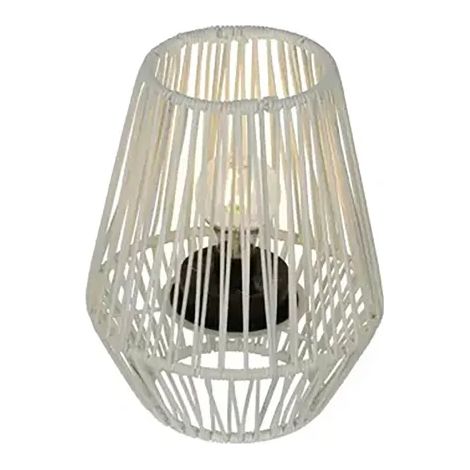 Lanterna solare bianca con luce LED, 22 x 25 cm