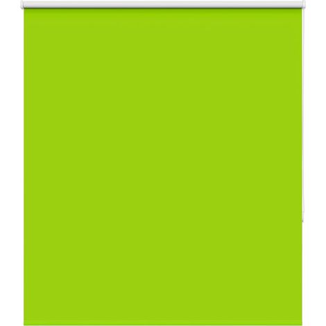Verdunkelungsrollo Grün 120x130cm Stoffbreite 116,6cm Polyester vidaXL