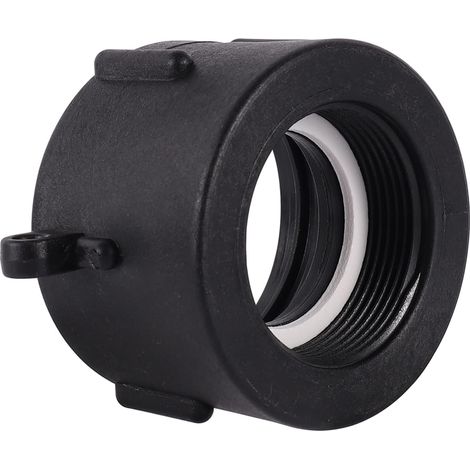 Adaptateur IBC 60 mm Filetage Grossier à 1.5",Adaptateur Robinet Tuyau Arrosage,Raccord Cuve 1000 litres,pour Vanne Cuve 1000l,Reservoir eau de Pluie,Conteneur (1/5)