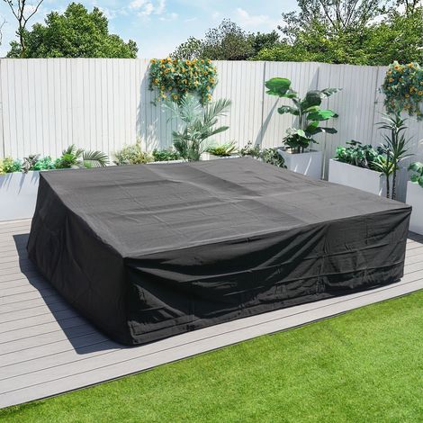 Abrihome Patio Furniture Covers, 600D Heavy Duty Outdoor Furniture Cover 230x230x70CM (1/5)
