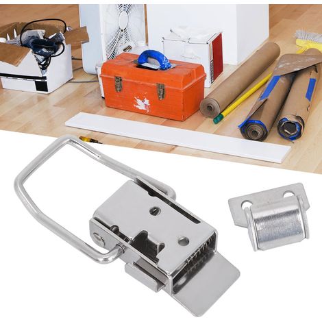 Verrou de coffre en acier inoxydable, pince de boîte à outils pour appareils électriques (1/5)