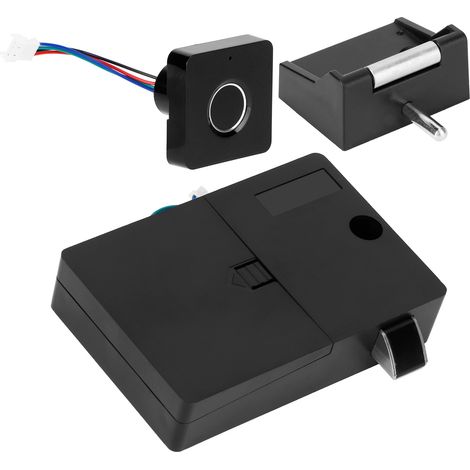 Serrures électroniques intelligentes à empreinte digitale pour portes et tiroirs de meubles, idéales pour la maison et le bureau. (1/5)