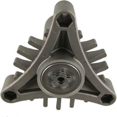 Husqvarna – Palier lame tracteur tondeuse adaptable – Fixation étoile 5 pointes – Hauteur 178mm – Entraxe 123mm – Compatible avec coupes 92-107cm (1/2)