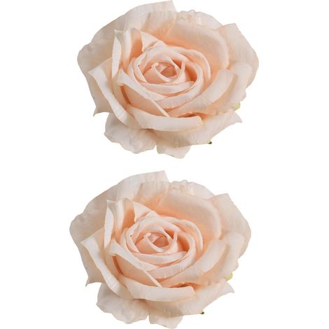 2 clips rideaux rose artificielle draperie attaches maison décoration
