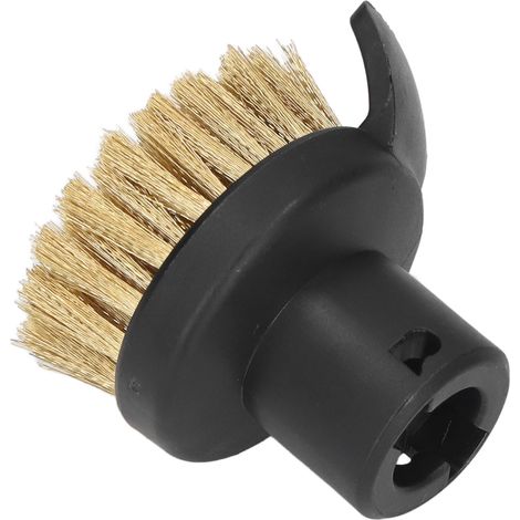 Brosse ronde en laiton doré pour nettoyeur vapeur Karcher SC1/SC2/SC3/SC4/SC5/SC6/SC7, brosse à récurer métallique (1/5)