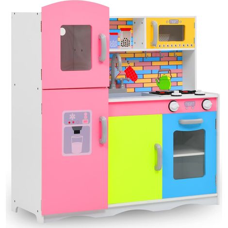 Teenpull – Kinderspielküche MDF 80 x 30 x 85 cm Mehrfarbig (1/5)