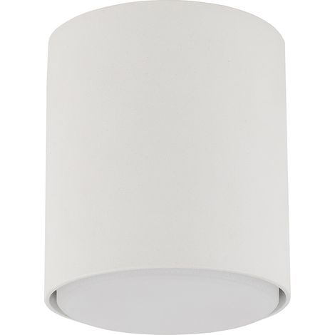 Spot plafond rond blanc 9,5 cm GX53 12W TUBO Sigma (1/2)