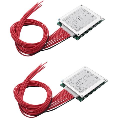2x 13S 48V 20A Li-Ion Lithium-Zellen-Akkuschutz BMS-Leiterplattenschutz mit Balancer für E-Bike und Elektroroller (1/5)