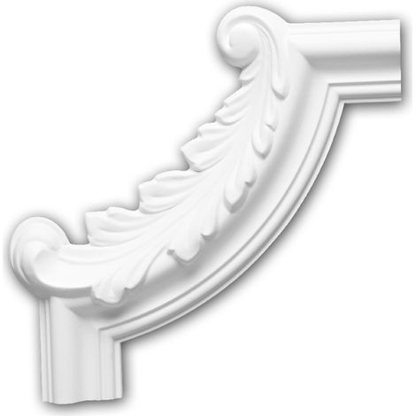 Corner element 152291 Profhome Decorative Element Neo-Empire style white (1/3)