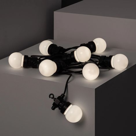 Ghirlanda di Lampadine LED Solare per Esterni Kuiper 7m Bianco (1/5)