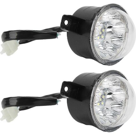 Phare avant 12 V à 14 LED avec boucle à 3 fils pour quad 50 cc, 70 cc, 90 cc, 110 cc et 125 cc (1/5)