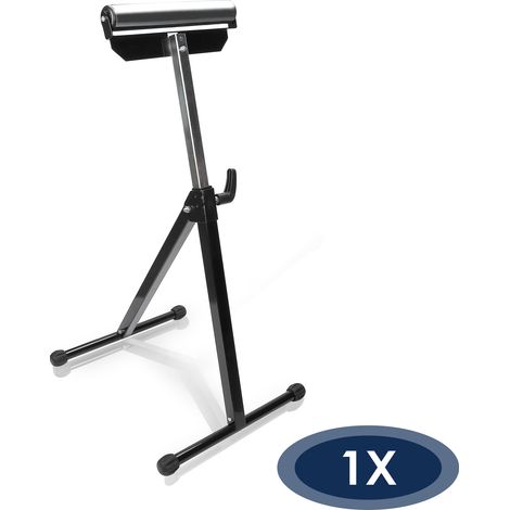 Randaco Rollenbock x1, verstellbar 68,2-108 cm, Auflagerolle 29,5 cm, klappbarer A3-Stahlständer, 60 kg/Stück (1/5)