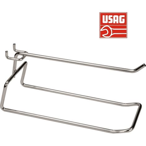 USAG 571 GB GANCI GANCIO IN ACCIAIO PER PANNELLI PORTA ATTREZZI UTENSILI 65X160 (1/2)