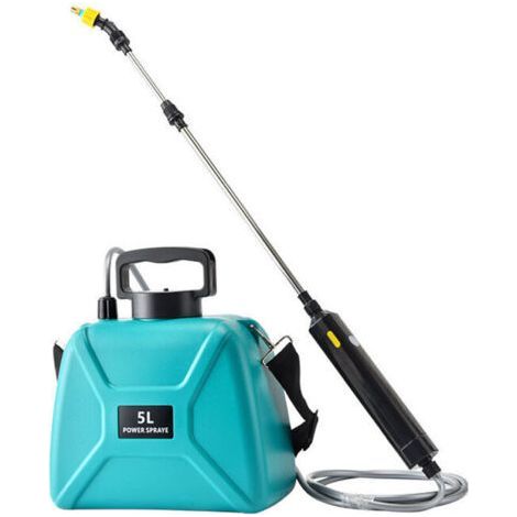 Choyclit – 5-Liter-USB-Elektro-Sprühgerät – 3 verstellbare Düsen – 2–3 Stunden Akkulaufzeit – Variabler Druck zum Bewässern und Reinigen (1/5)