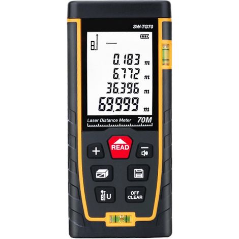 Präziser Laser-Entfernungsmesser 50/70/100/120 m - TG70