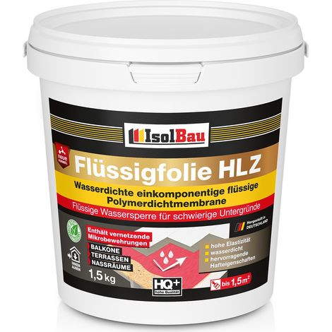 IsolBau Film liquide HLZ pour supports critiques Flüssigfolie Spezial HLZ 1,5 kg (1/5)
