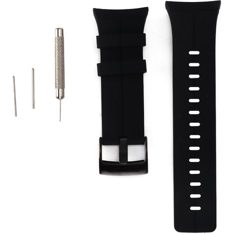 Bracelet de montre en silicone SUUNTO SPARTAN ULTRA, résistant pour activités extérieures