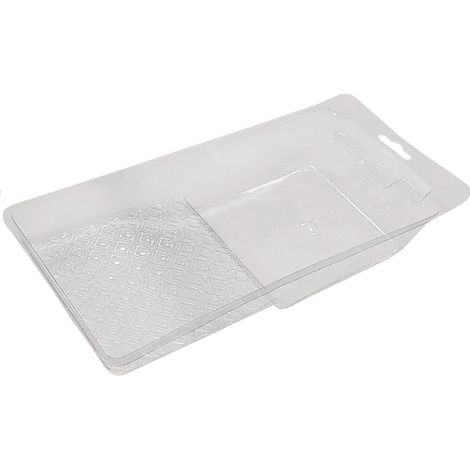 Funda transparente para bandejas de rodillo Transparente