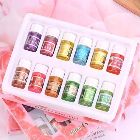 Huile Essentielle - 3 ml - Pour Humidificateur Et Aromathérapie - Lot De 12 (1/5)