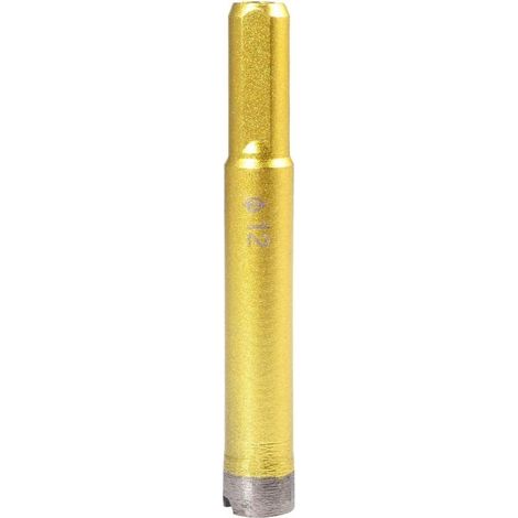Scie Trépan Diamant 12mm - Foret à Creuser pour Marbre, Céramique et Porcelaine (1/5)