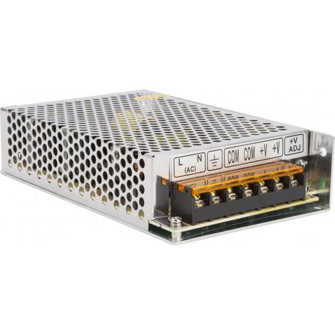 Transformateur LED 24VDC 100W/4,2A IP20 [HO-TR-IP25-100W-24V]