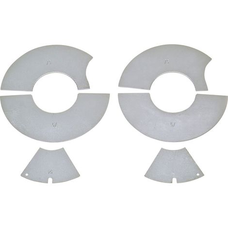ROTHENBERGER Reduktionsspanneinsatz für P160 Sani, 56mm, 4 Halbschalen - 54085