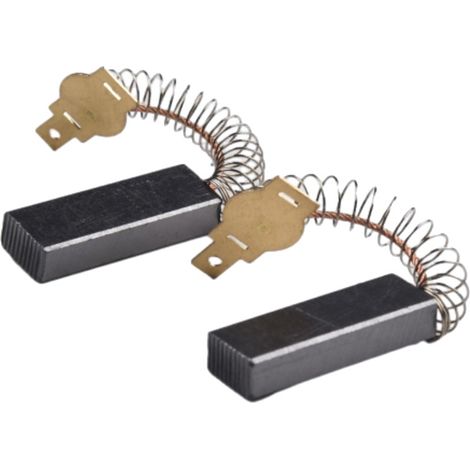 2x Trade-Shop Universal Motorkohlen Kohlebürsten Schleifkohlen 6,3 x 11 x 32mm für viele Miele, Numatic Staubsauger, Schneidmaschinen etc.