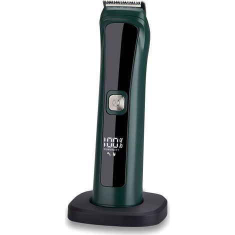 [JAMAIS UTILISÉ] Kit tondeuse et coupe-cheveux 5 en 1 avec outil de coupe de cheveux de barbier, vert (1/5)
