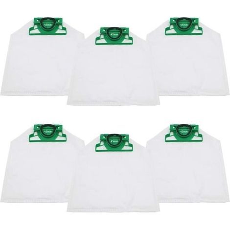 Vorwerk VK200 FP200 Staubsaugerbeutel, 6er-Pack Staubbeutel für Vorwerk VK200-8 Staubsauger (1/4)