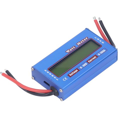 RC-Wattmeter, präziser Batterieleistungsanalysator, RC-Volt-Ampere-Watt-Tester mit digitaler LCD-Anzeige für Solaranlagen (1/5)