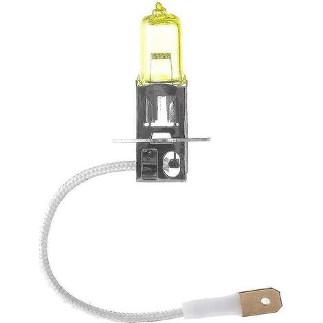 Ampoule antibrouillard jaune H3 12 V 55 W halogène à quartz (1/4)