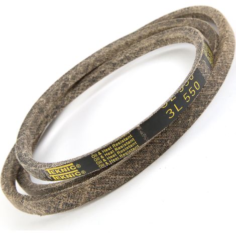 Courroie tondeuse Tiger Belts 3L550 kevlar trapézoïdale  9,5 x 1397 mm