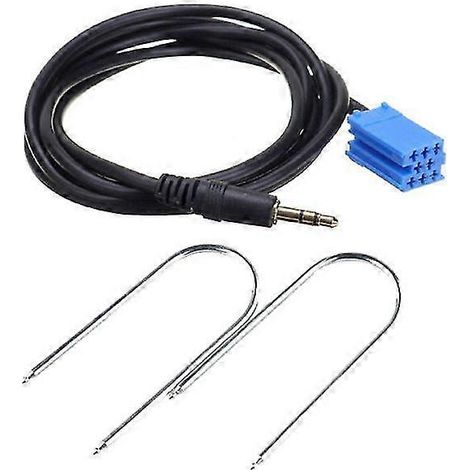 Autoradio avec deux touches pour Fiat Grande Punto Al-fa 159, entrée auxiliaire audio 3,5 mm (1/4)